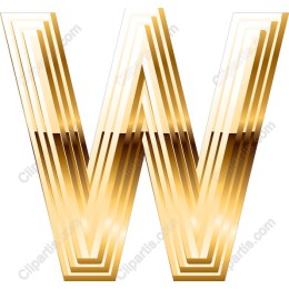 Luxurious Golden W