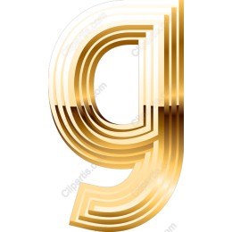 Golden Letter G