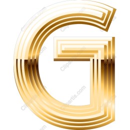 Gold Letter G