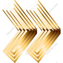 Elegant Golden Arrow