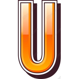 Stylish Orange U
