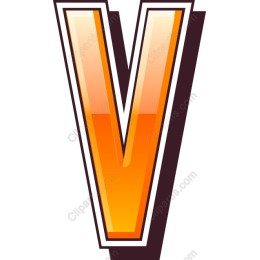 3D Letter V