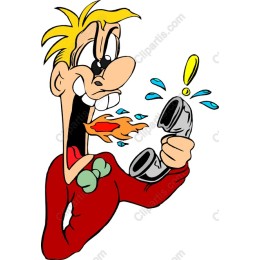 Quirky Shouting Character