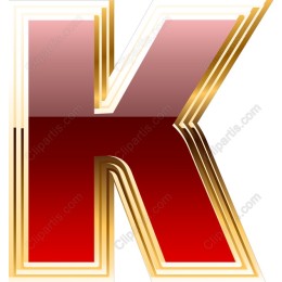 Elegant Letter K