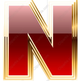 Stylized Letter N