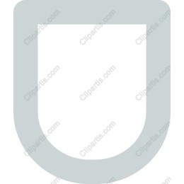 Minimalist Blue Shield Icon