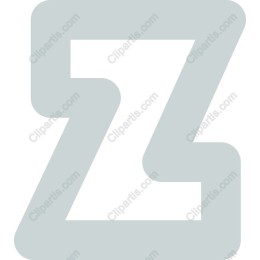 Modern Zigzag Z