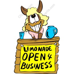 Whimsical Horse Lemonade Stand