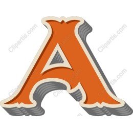 Retro Letter A