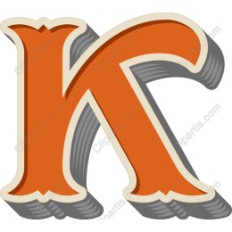 Vintage Letter K