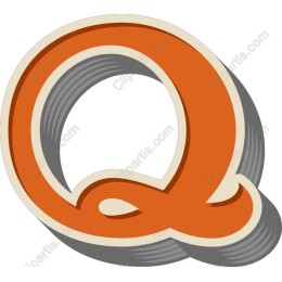 Stylized Letter Q