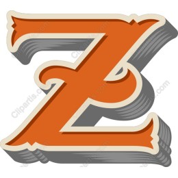 Vintage Letter Z