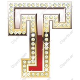 Diamond Letter T