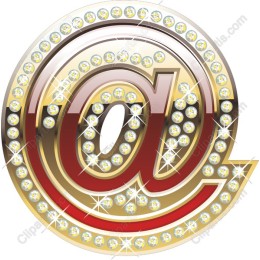 Glittering Email Icon