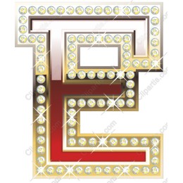 Dazzling Letter E