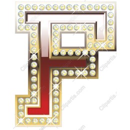 Luminescent Letter F