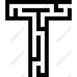 Maze Letter T
