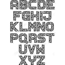 Maze Alphabet Set - A-Z s