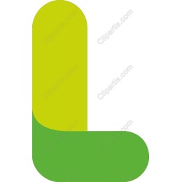 Stylish Abstract Letter L