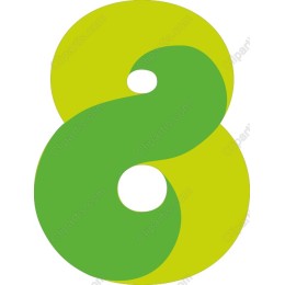 Dynamic Green Number 8