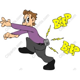 Energetic Running Character with Sound Effects