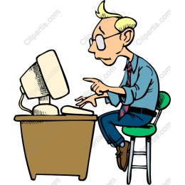 Quirky Computer User