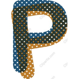 Stylized Letter P