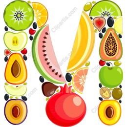 Fruits Letter M