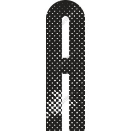 Polka Dot Letter A