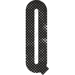 Polka Dot Letter Q