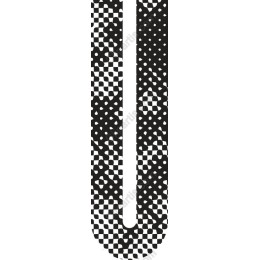 Black and White Checker Pattern