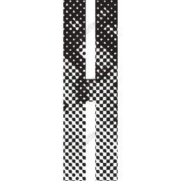 Black and White Abstract Pattern