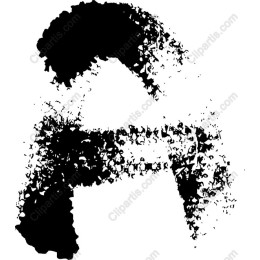 Grungy Letter A