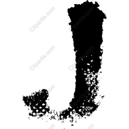 Artistic Letter J