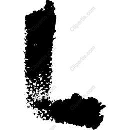 Artistic Letter L