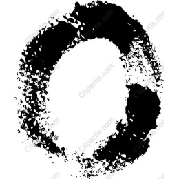 Artistic Black Circular Texture
