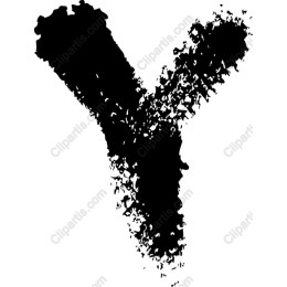 Grunge Y Letter