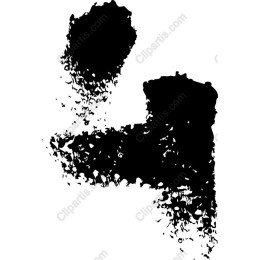 Dynamic Abstract Black Splash
