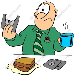 Humorous Office Worker