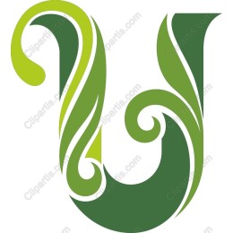 Stylized Letter U
