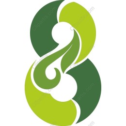 Modern Green Infinity