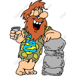 Cheerful Caveman