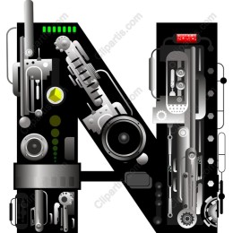 Dynamic Tech Letter N