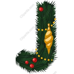Christmas Letter J