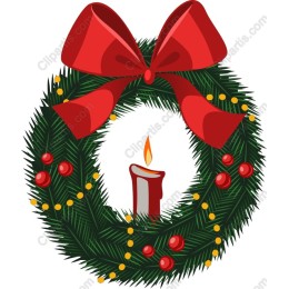 Festive Christmas Wreath