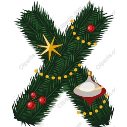 Christmas Pine Branch