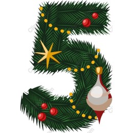 Christmas Number 5 - Festive Pine