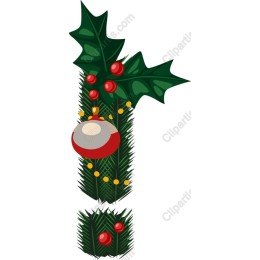 Vibrant Christmas Tree Branch