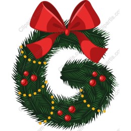 Festive Christmas Wreath