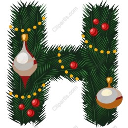 Holiday Letter H